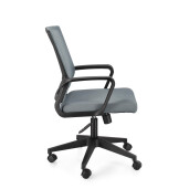 Scaun birou negru gri Roman 62x55.5x93.5/103 cm