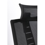 Scaun birou negru Roman 62x55.5x114.5/124.5 cm
