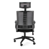 Scaun birou negru Roman 62x55.5x114.5/124.5 cm