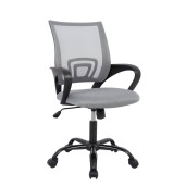 Scaun birou negru gri Jerez 54x49x92.5 cm