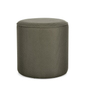 Taburet mdf textil verde Oleysa 42x43 cm