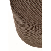 Taburet mdf textil maro Oleysa 42x43 cm
