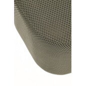 Taburet MDF textil verde Darya 43.5x37x42 cm