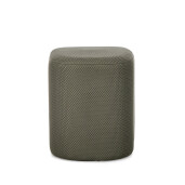 Taburet MDF textil verde Darya 43.5x37x42 cm