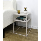 Masuta otel bej Arlik 37,5x37,5x50,5h