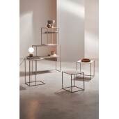 Masuta otel bej Arlik 37,5x37,5x50,5h