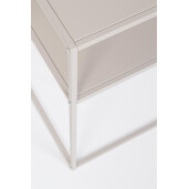 Masuta otel bej Arlik 37,5x37,5x50,5h