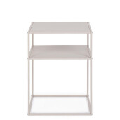 Masuta otel bej Arlik 37,5x37,5x50,5h