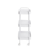Carucior servire otel alb Leiky 41x29.5x77 cm