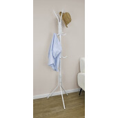 Cuier pardoseala otel alb Jorid 42x42x172h