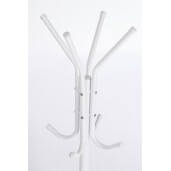 Cuier pardoseala otel alb Jorid 42x42x172h