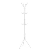 Cuier pardoseala otel alb Jorid 42x42x172h