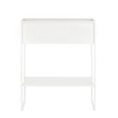 Suport flori otel alb Madelyn 50x22x63.5 cm