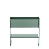 Suport flori otel verde Madelyn 45x18x44 cm