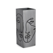 Suport umbrele otel argintiu Evans 20x20x52h