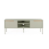 Comoda TV gri maro Nathan 140x40x51h