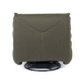 Fotoliu recliner otel negru textil verde inchis Gitta 88.5x107x93.5 cm