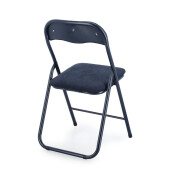 Set 6 scaune otel catifea albastra Joy 45x44x79h