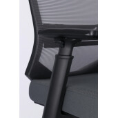 Scaun birou negru gri Marcus 62.5x64x104/113.5 cm