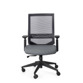 Scaun birou negru gri Marcus 62.5x64x104/113.5 cm