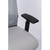 Scaun birou negru gri Killian 63x64x122/131.5 cm