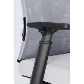 Scaun birou negru gri Killian 63x64x122/131.5 cm