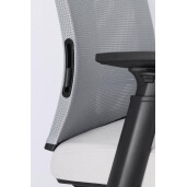 Scaun birou negru gri Killian 63x64x122/131.5 cm