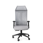 Scaun birou negru gri Killian 63x64x122/131.5 cm