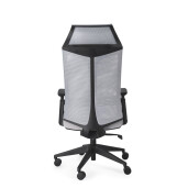 Scaun birou negru gri Killian 63x64x122/131.5 cm