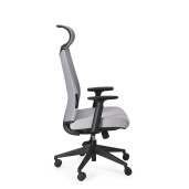 Scaun birou negru gri Killian 63x64x122/131.5 cm