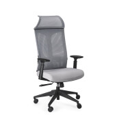 Scaun birou negru gri Killian 63x64x122/131.5 cm