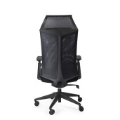 Scaun birou negru Killian 63x64x122/131.5 cm