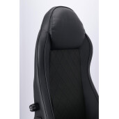 Scaun birou negru Tyson 65x71x127/136.5 cm