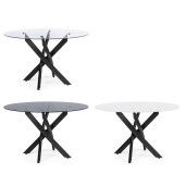 Picior masa otel negru George 56x56x73.5h
