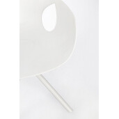 Scaun plastic otel alb Lennon 57x60x82.5h