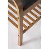 Cuier hol cu bancuta Phillp 73x34x171 cm