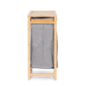 Cos rufe textil bambus Phillip 49.5x30x70 cm