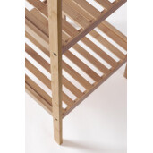 Raft bambus natur Cayden 33x33x145.5 cm