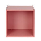 Raft lemn mdf roz 35x35x35 cm