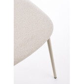 Set 4 scaune taupe Inka 45x49x78h