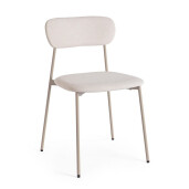 Set 4 scaune taupe Inka 45x49x78h