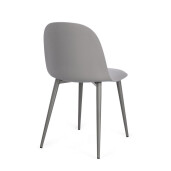 Set 4 scaune gri Ella 45x51.5x80.5h
