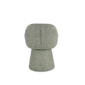 Fotoliu rotativ textil buclat verde Antara 58x60.5x81.5h