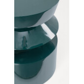 Masuta cafea mdf albastru deep Otilia 39.5x39.5x50h