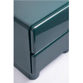 Noptiera mdf albastru deep Otilia 56.5x42.5x56.5h