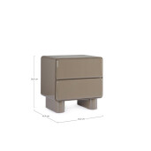 Noptiera mdf herb Otilia 56.5x42.5x56.5h