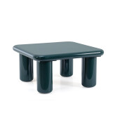 Masuta cafea mdf albastru deep Otilia 80x80x41h