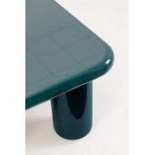 Masuta cafea mdf albastru deep Otilia 80x80x41h