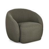 Fotoliu textil verde inchis Onerva 87x86x67 cm