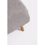 Canapea extensibila otel textil taupe Walker 120x83x88 cm
